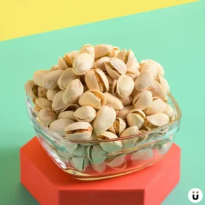 lightly roasted pistachios (salted)
