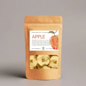 organic dried apple slices (50g)